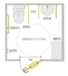 无障碍卫生间全套洁具